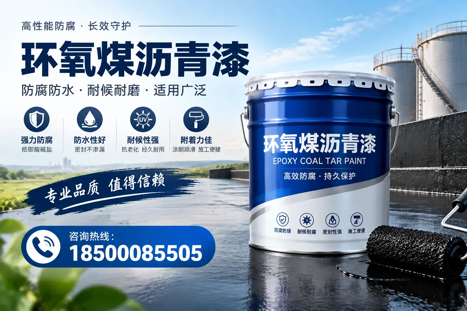 环氧煤沥青漆与油漆的区别，博野消费者最关心的问题